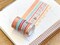 FOILED Easter Rose Gold Bunnies & Flowers Peach & Blue Washi Tape Set (#W055)